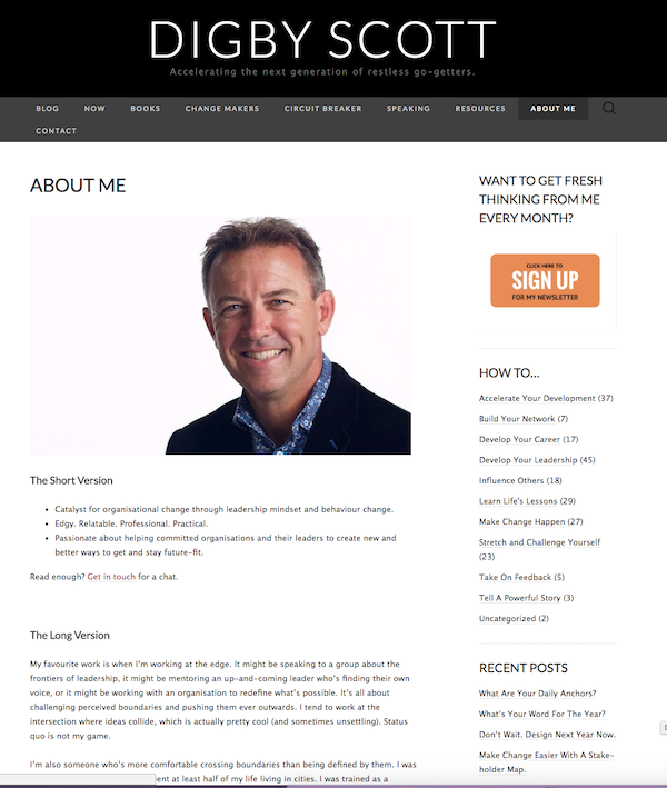 Digby Scott Rebrand Brand Strategy Course